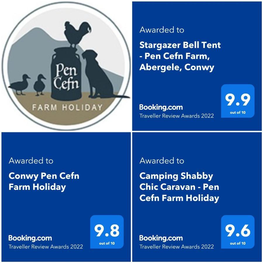 Conwy Pen Cefn Farm Holiday Абергели Екстериор снимка